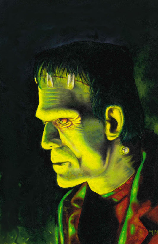 Frankenstein 11x17 Art Print – Classic Monster Horror Artwork